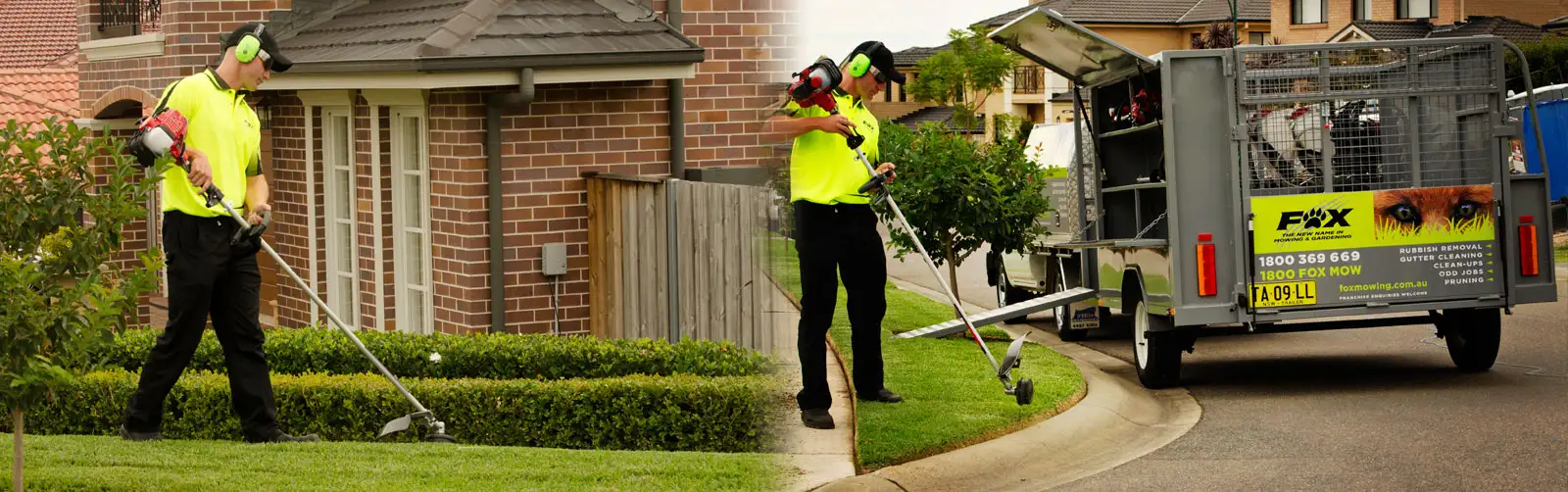 Professional lawn mowing services in QLD