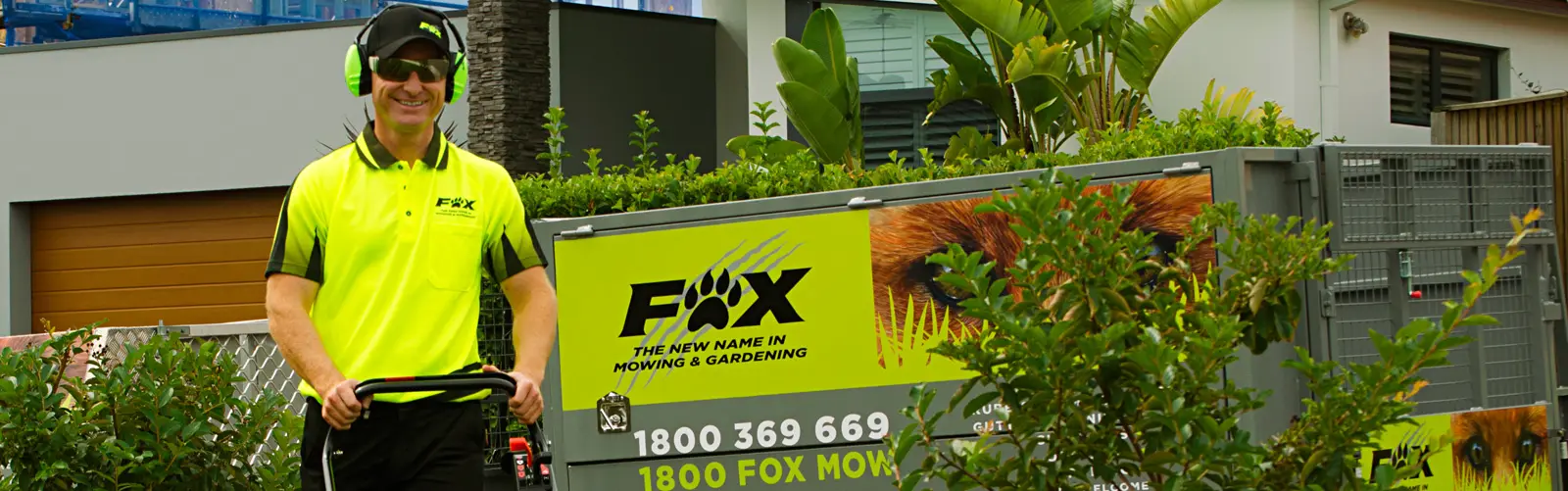 Lawn mowing and gardening services in Sunshine Coast QLD — Fox Mowing